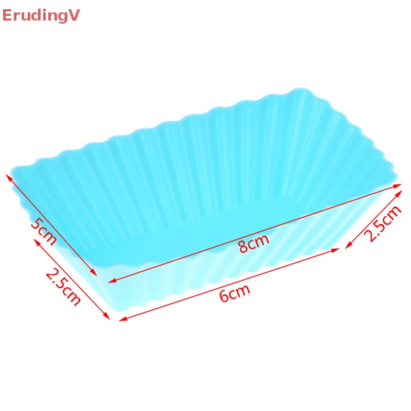 Set 12 Cốc Làm Bánh Muffin Bằng Silicone Tái Sử Dụng Tiện Lợi