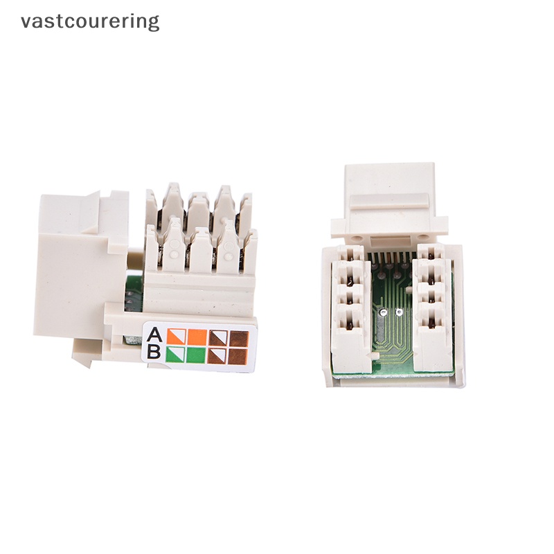 Giắc Nối Mạng RJ45 CAT5 RJ45 CAT5 Chất Lượng Cao  Giắc Cắm Và Đục Lỗ CAT5 RJ45 CAT5 Ethernet RJ45 Màu Trắng  Dụng Cụ Đục Lỗ Chuyên Dụng Cho Cat5 RJ45 RJ45