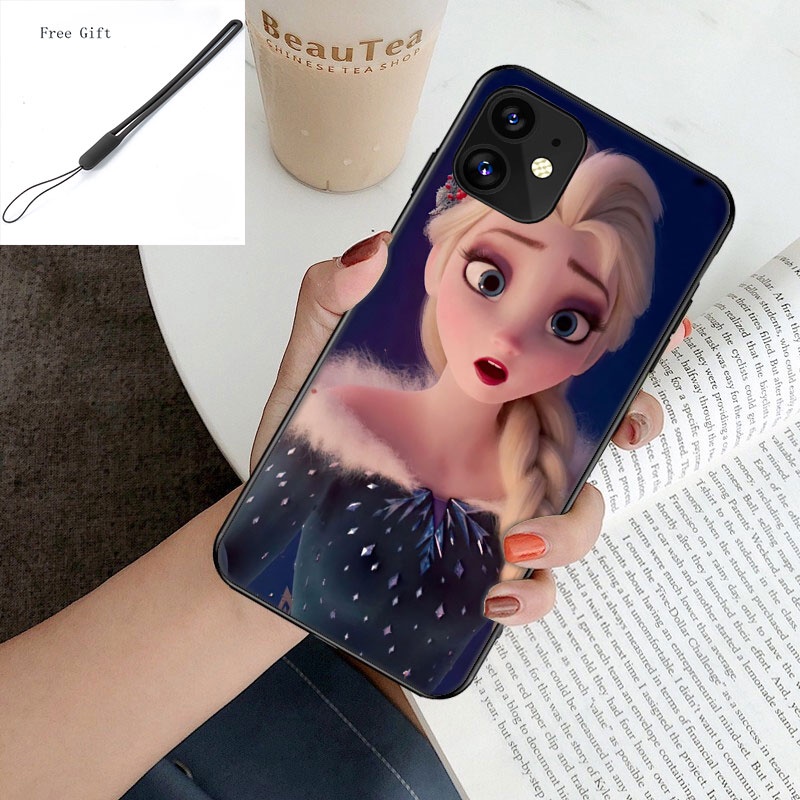 Ốp Điện Thoại In Hình Elsa Cho iPhone 14 Plus Pro 11 XR XS 6 6S 7 / 8 / SE 2020 Plus A8