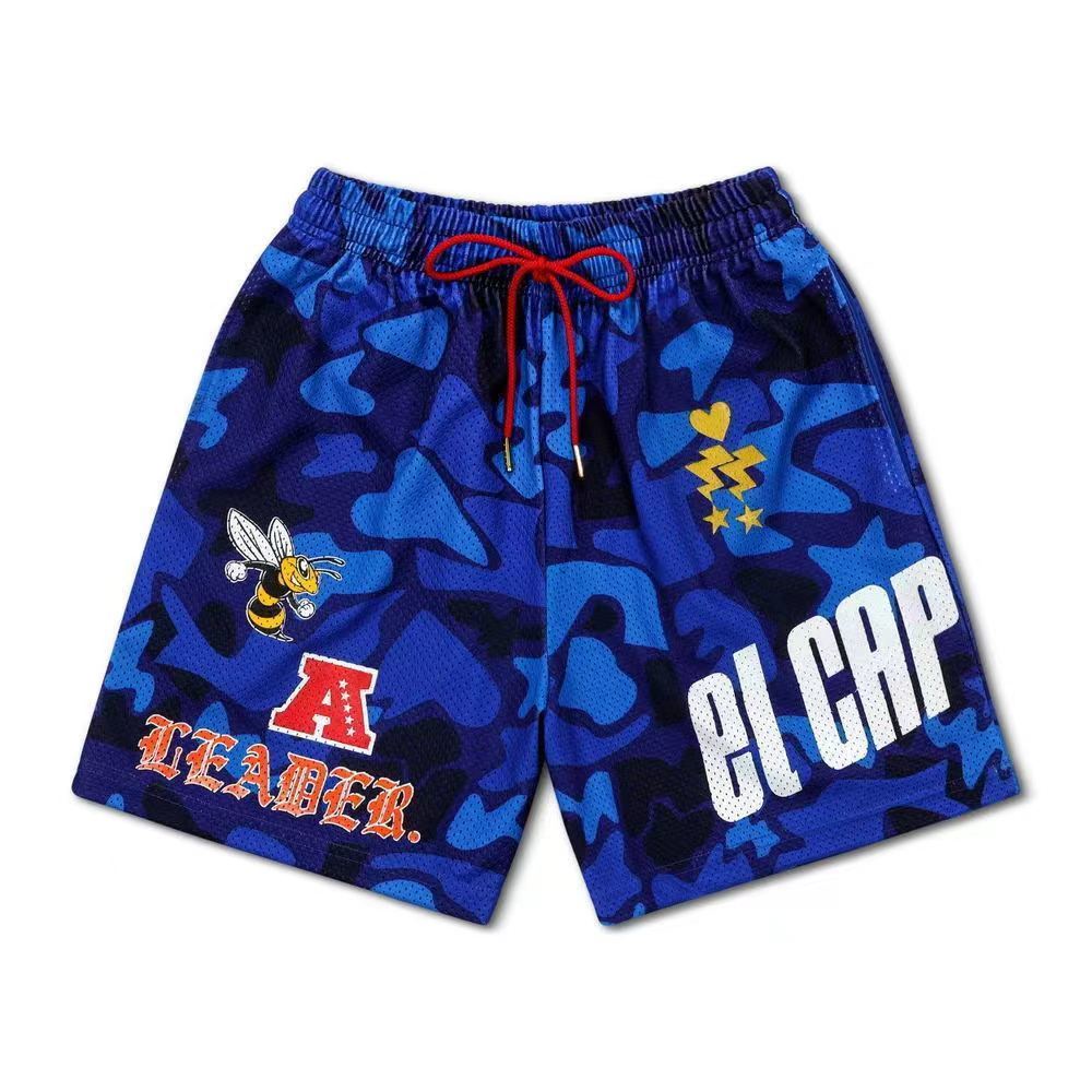 Quần Short Thể Thao Phối Lưới Thoáng Khí Thời Trang Mùa Hè Dành Cho Nam Và Nữ