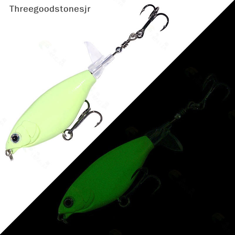 1 Mồi Câu Cá Giả Dạng Xoay Chất Liệu Cứng