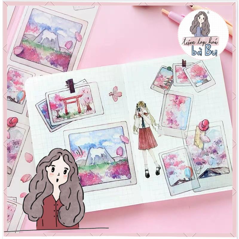 Dây stickers stripe 35cm dễ thương