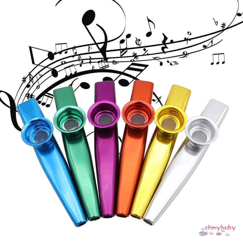 [OMY] Kim Loại Kazoos Nhạc Cụ Sáo Hoành Miệng Người Bạn Đồng Hành Tốt Cho Đàn Guitar [P/22]
