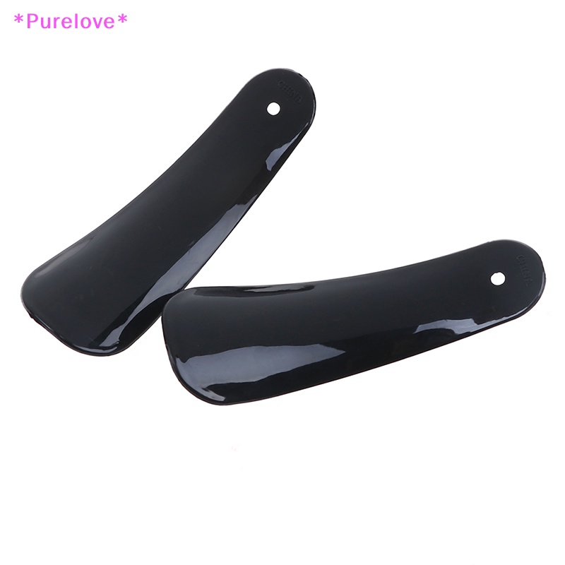 Set 2 Chiếc Giày Nhựa Màu Đen Kích Thước 11cm Tiện Dụng Mới