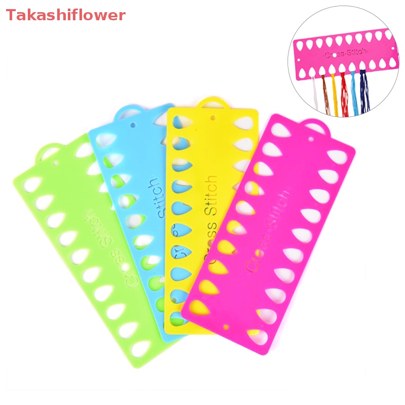 (Takashiflower) Bảng Giữ Cuộn Chỉ Thêu Tranh Chữ Thập Bằng Nhựa