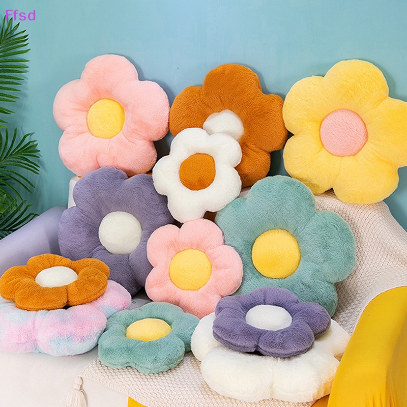 Đệm Lót Ghế Ngồi Hình Hoa Cúc 35cm Trang Trí Phòng Ngủ Cho Bé