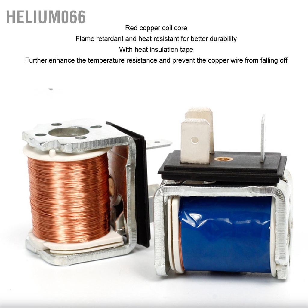 Helium066 Van điện từ khí nén có dây 2 vị trí 5 chiều IP65 0 15‑0 8Mpa