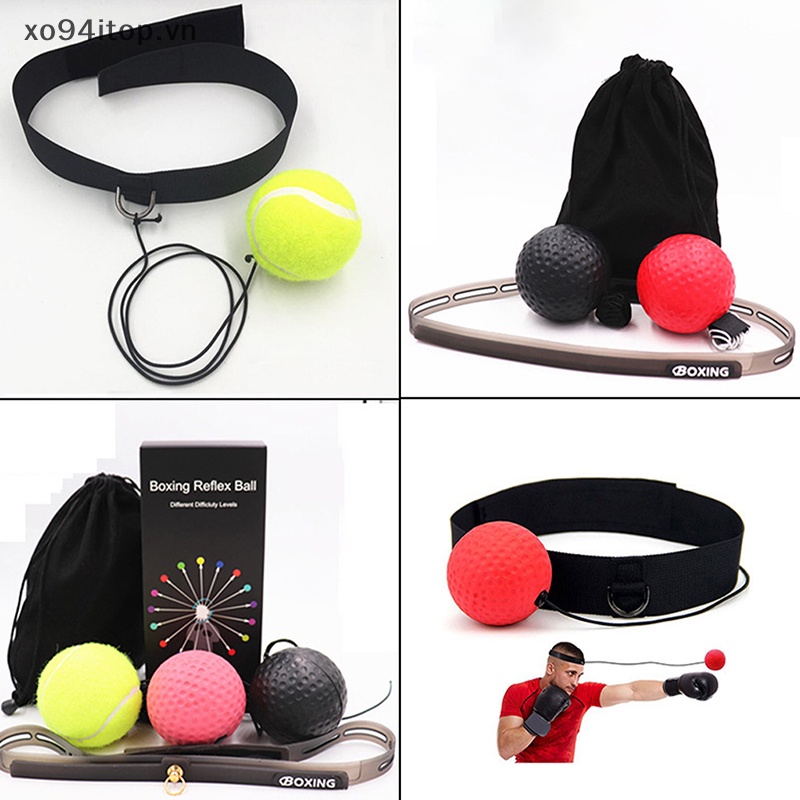 Băng Đô Và Bóng Co Giãn Để Tập Đấm Bốc Tiện Dụng Và Bền