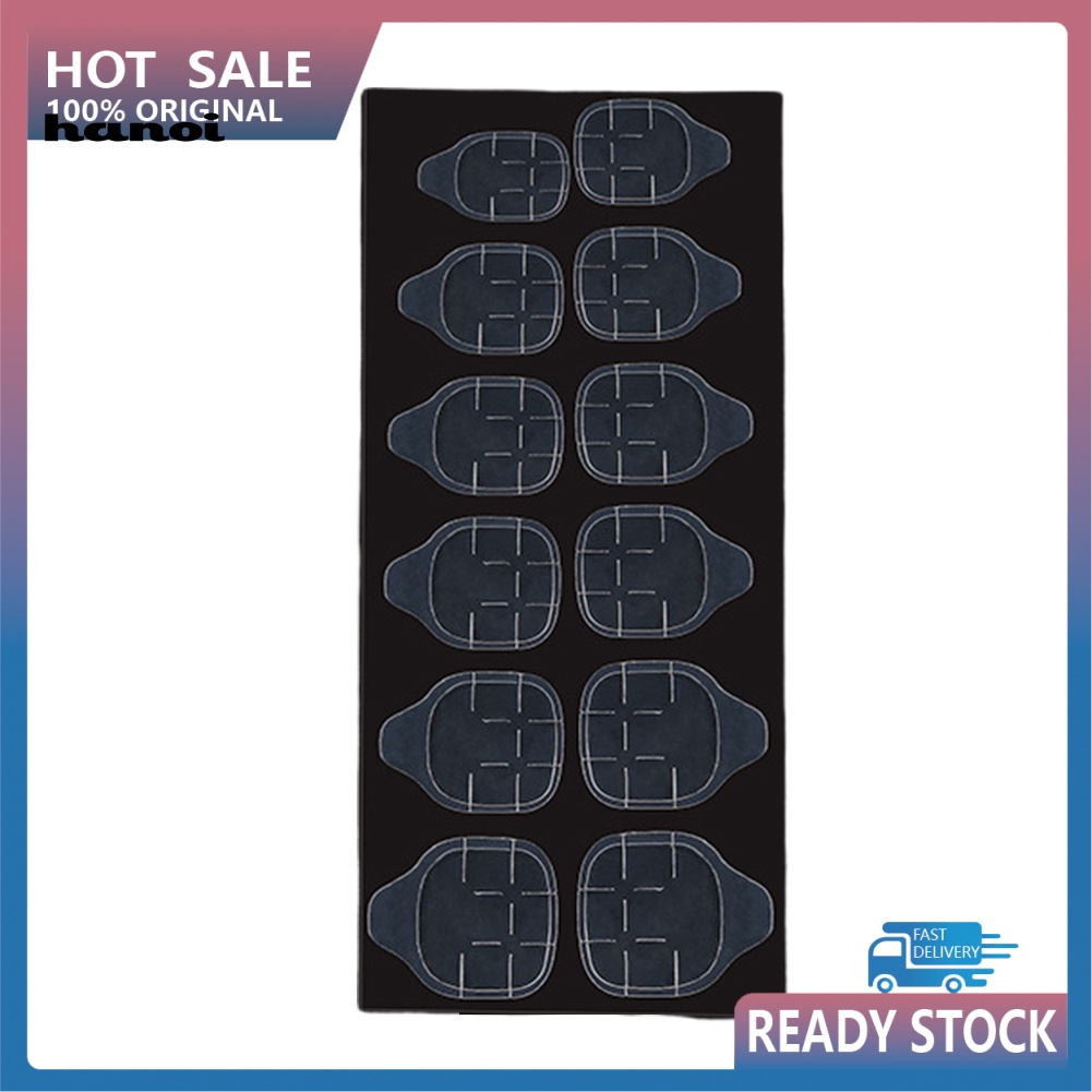 Set 120 Miếng Dán Móng Tay Giả Trong Suốt Hai Mặt Tiện Lợi