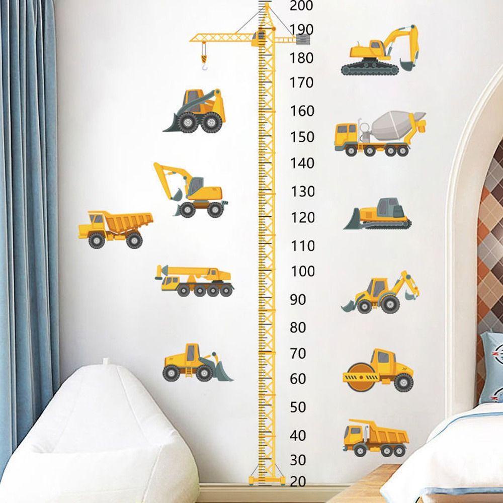 Miếng Dán Tường Đo Chiều Cao Cho Bé Hình Hoạt Hình Dễ Thương