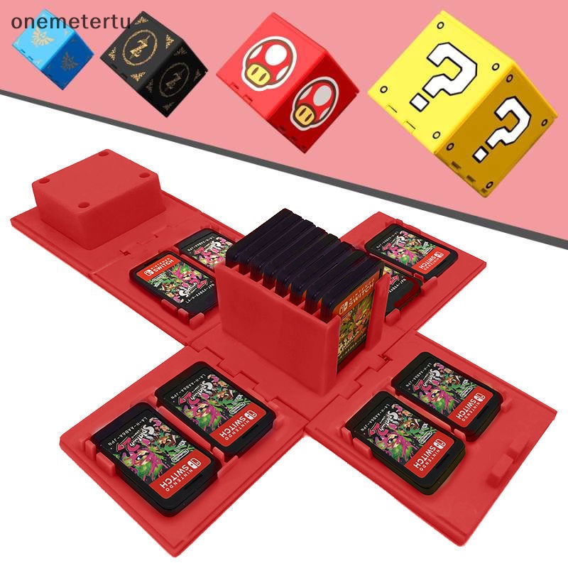 Hộp Đựng Thẻ Game Nintendo Switch Màu Hồng Đáng Yêu