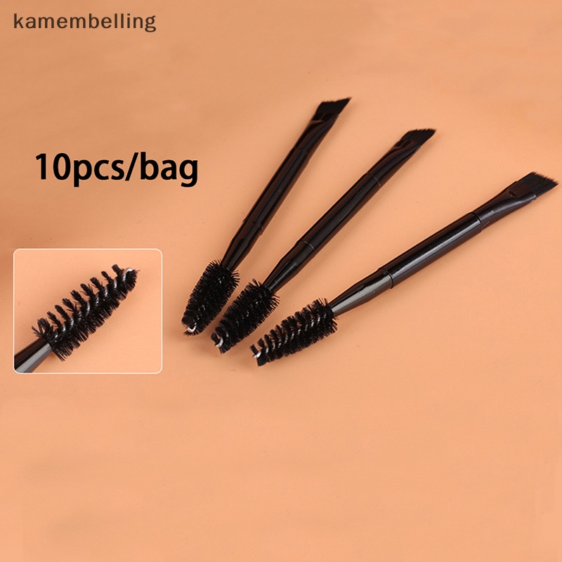 Set 10 Cọ Kẻ Mắt Và Lông Mày Hai Đầu Thương Hiệu Koujing