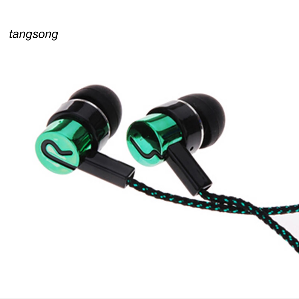 Tai Nghe Nhét Tai Âm Thanh Siêu Trầm Có Dây Cho Điện Thoại Máy Tính