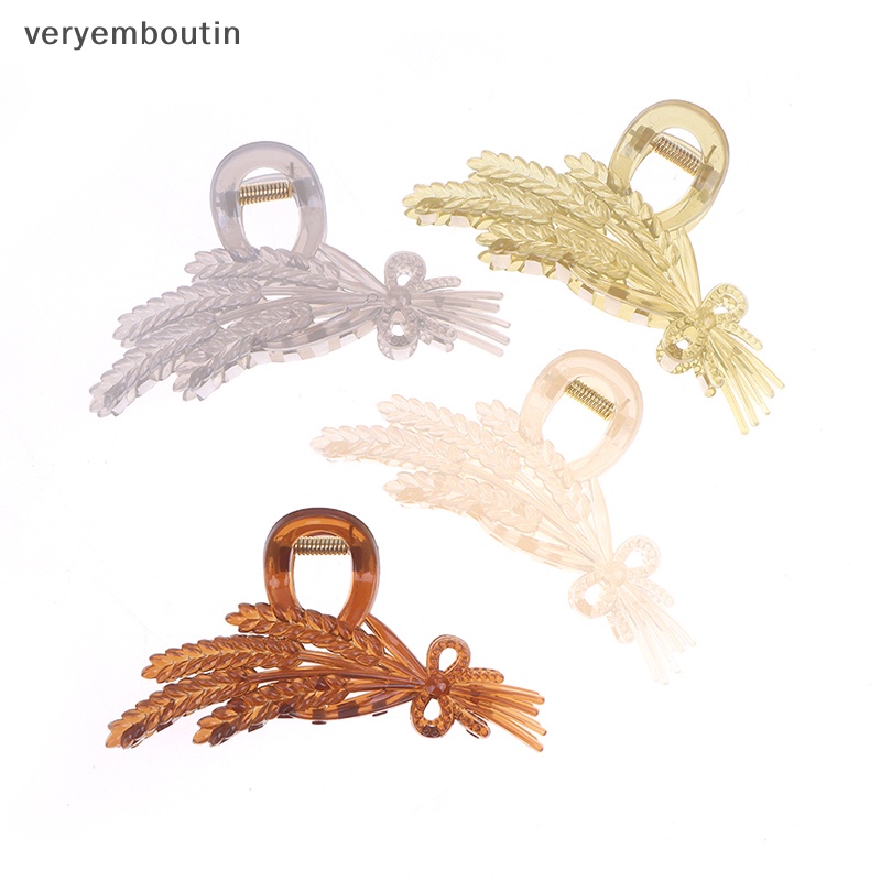 Kẹp Càng Cua Bằng Acrylic Nhiều Màu Sắc Dành Cho Nữ