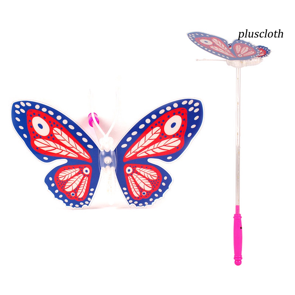 < Plus > Gậy Bướm Phát Sáng Trong Bóng Tối Cầm Tay 3 Chế Độ Có Thể Điều Chỉnh Độ Sáng Cao Đồ Chơi Cho Bữa Tiệc