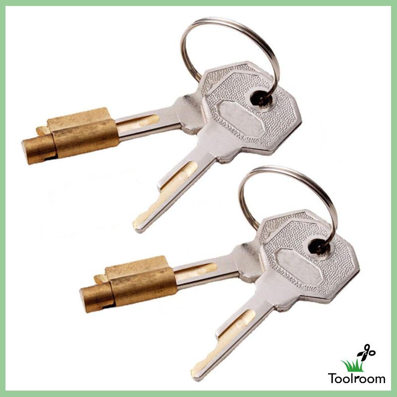 Bộ Ổ Khóa Kèm Chìa Khóa Thay Thế Chuyên Dụng Cho Tủ Quần Áo / Tủ Đồ
