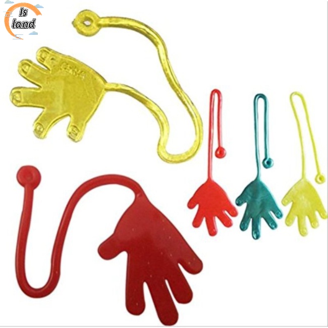 [IS] Đồ Chơi Lòng Bàn Tay Dính Đàn Hồi Linh Hoạt Bằng Nhựa Leo Trèo Tường Sáng Tạo