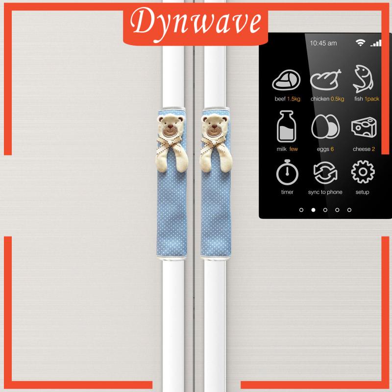 Set 2 Vỏ Bọc Tay Nắm Cửa Tủ Lạnh Trang Trí Nhà Bếp