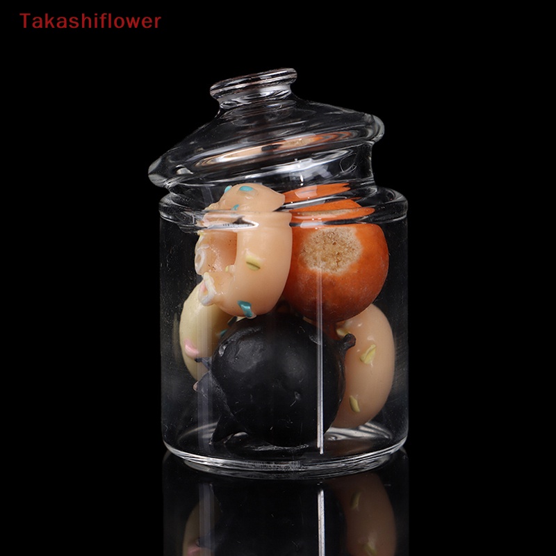 (Takashiflower) Lọ Thủy Tinh borosilicate mini Đựng Kẹo Trang Trí Nhà Búp Bê