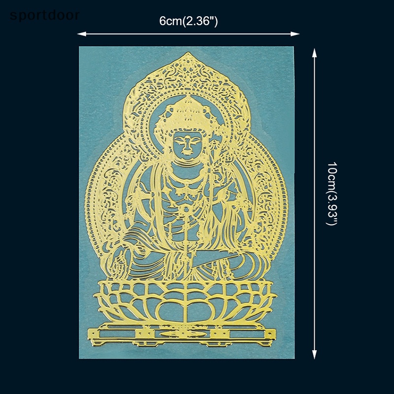 Miếng Dán Kim Loại Hình Trái Tim Trang Trí Thủ Công