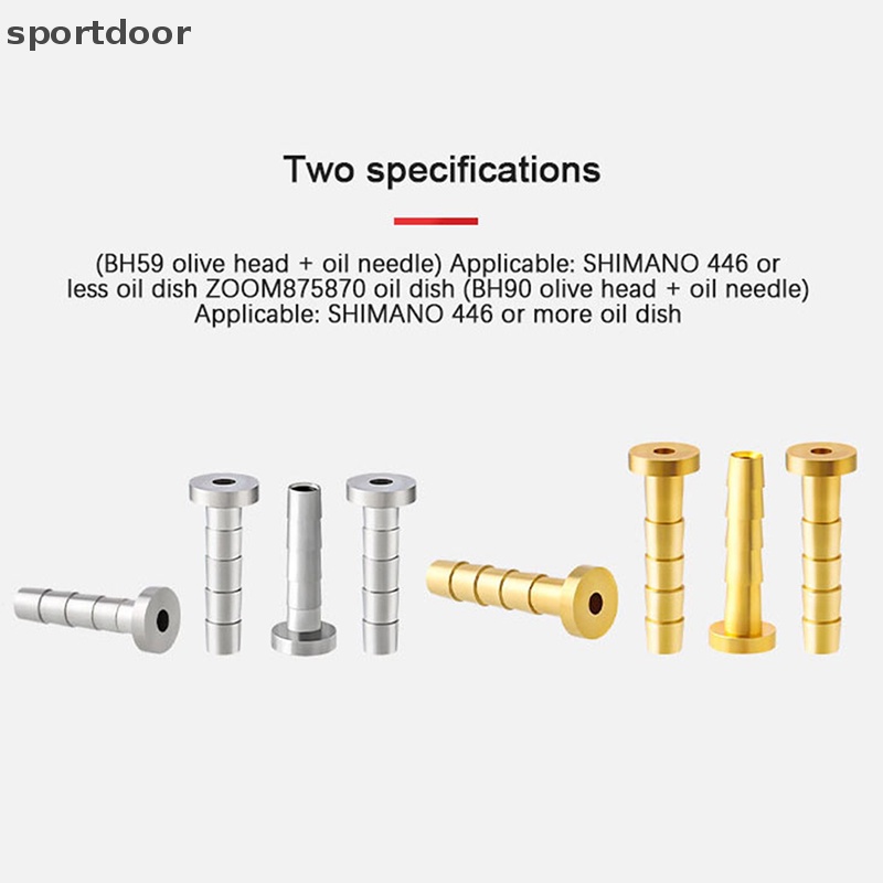 [sportoutdoor] Ống Bơm Dầu Thủy Lực Dạng Nhấn Hình Chữ T Cho Xe Đạp [out]