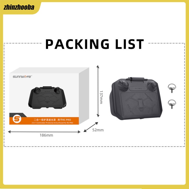 Fs Tấm Che Nắng Bảo Vệ Màn Hình Điều Khiển Từ Xa Cho Dji Mini 3 Pro / Mavic 3