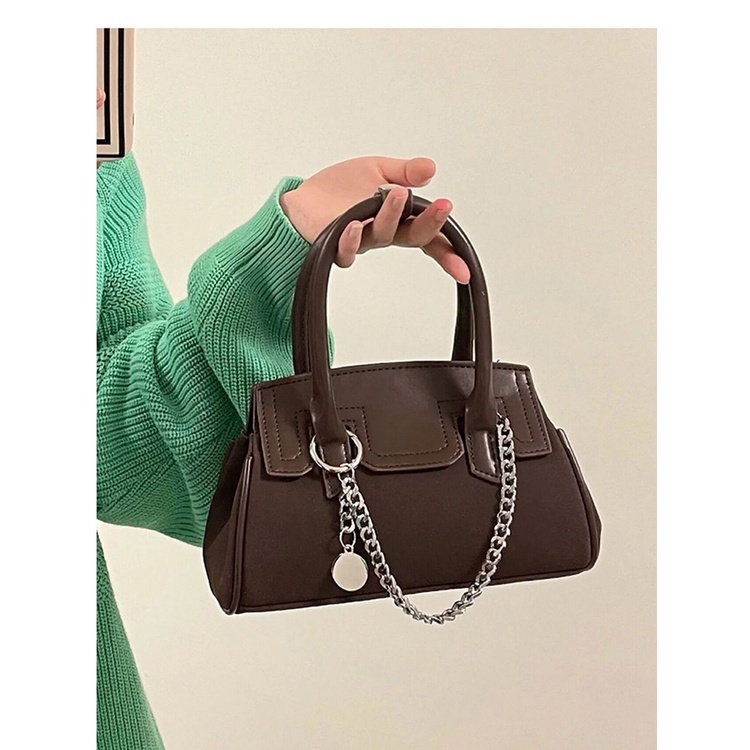 Túi Xách Phối Dây Xích Thời Trang Cao Cấp Dành Cho Nữ