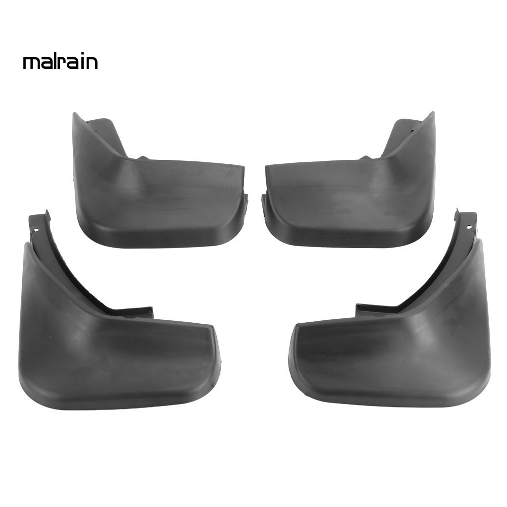 Set 4 Tấm Chắn Bùn LB-SY-532 Bằng ABS Màu Đen Chống Đóng Băng Cho Audi A6L 06-11