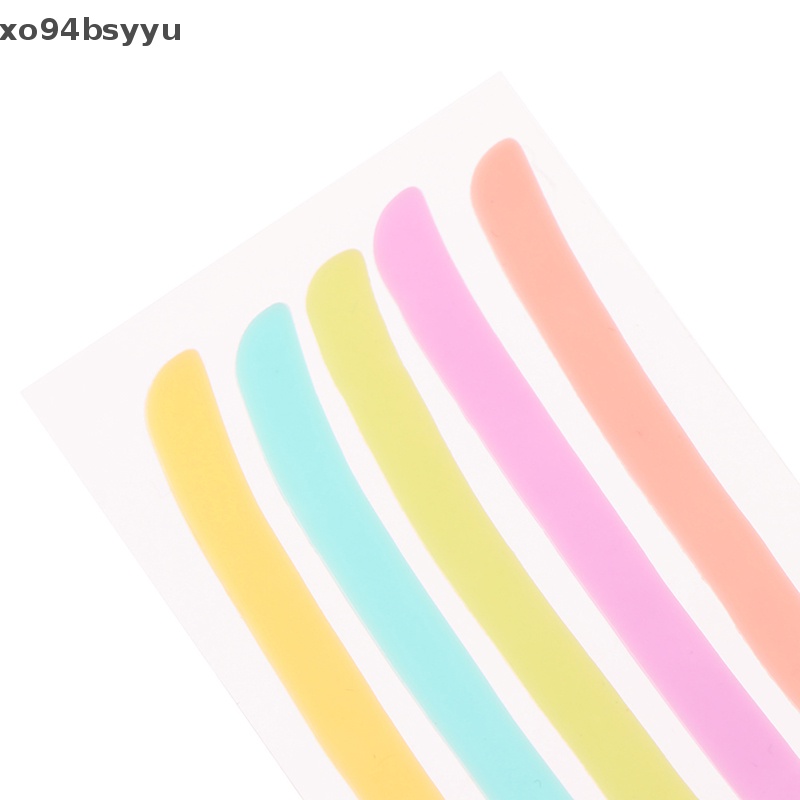 5 Cặp Đệm Silicone Xo94Bsyu Uốn Cong Lông Mi Tiện Dụng