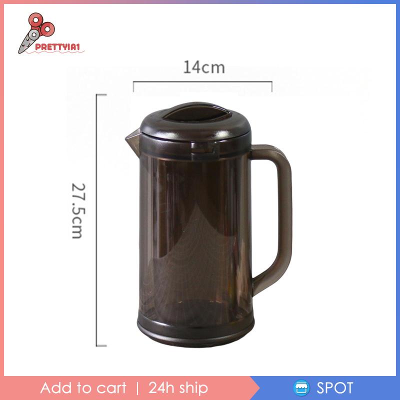 [Prettyia1] Bình Đựng Nước Ép Trái Cây Trọng Lượng Nhẹ Dùng Cho Tủ Lạnh Ngoài Trời