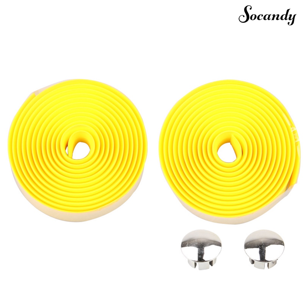 Set 2 Dây Mút Đệm Ghi Đông Xe Đạp Leo Núi Chống Trượt