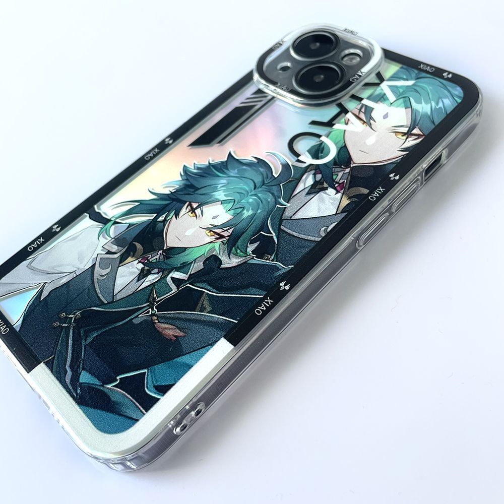 Ốp Điện Thoại Màu laser Hình xiao Cho iphone 14 13 12 11 pro promax x xs xsmax xr 7 8 plus