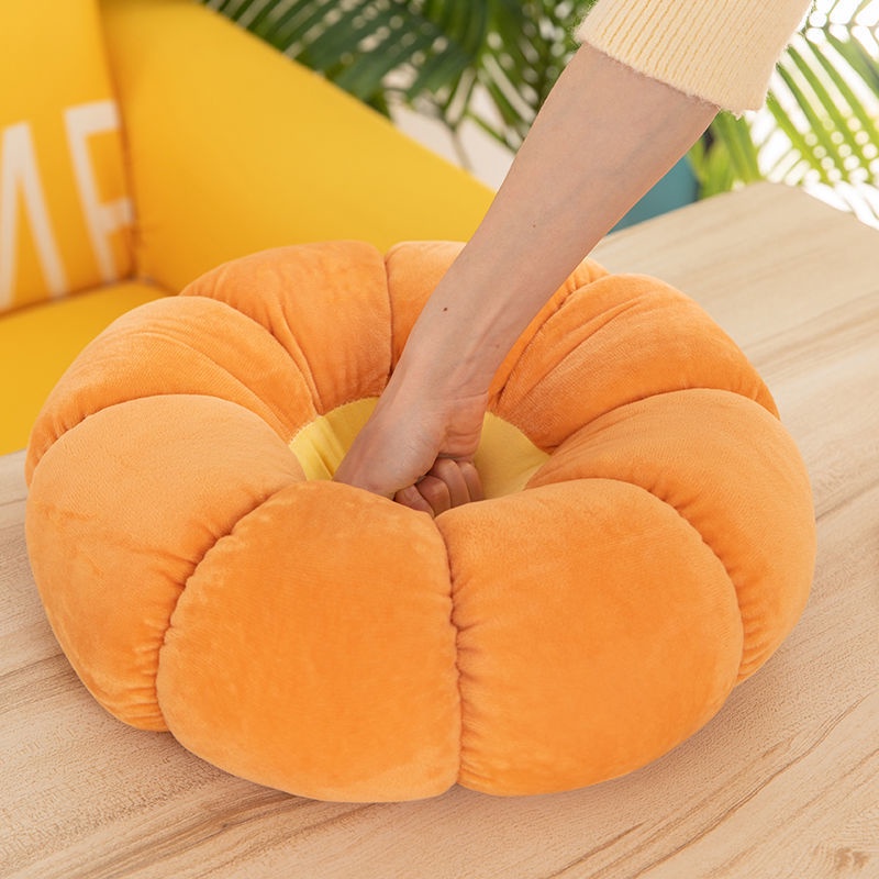 Đệm Lót Ghế Sofa Hình Bí Ngô Xinh Xắn Êm Ái