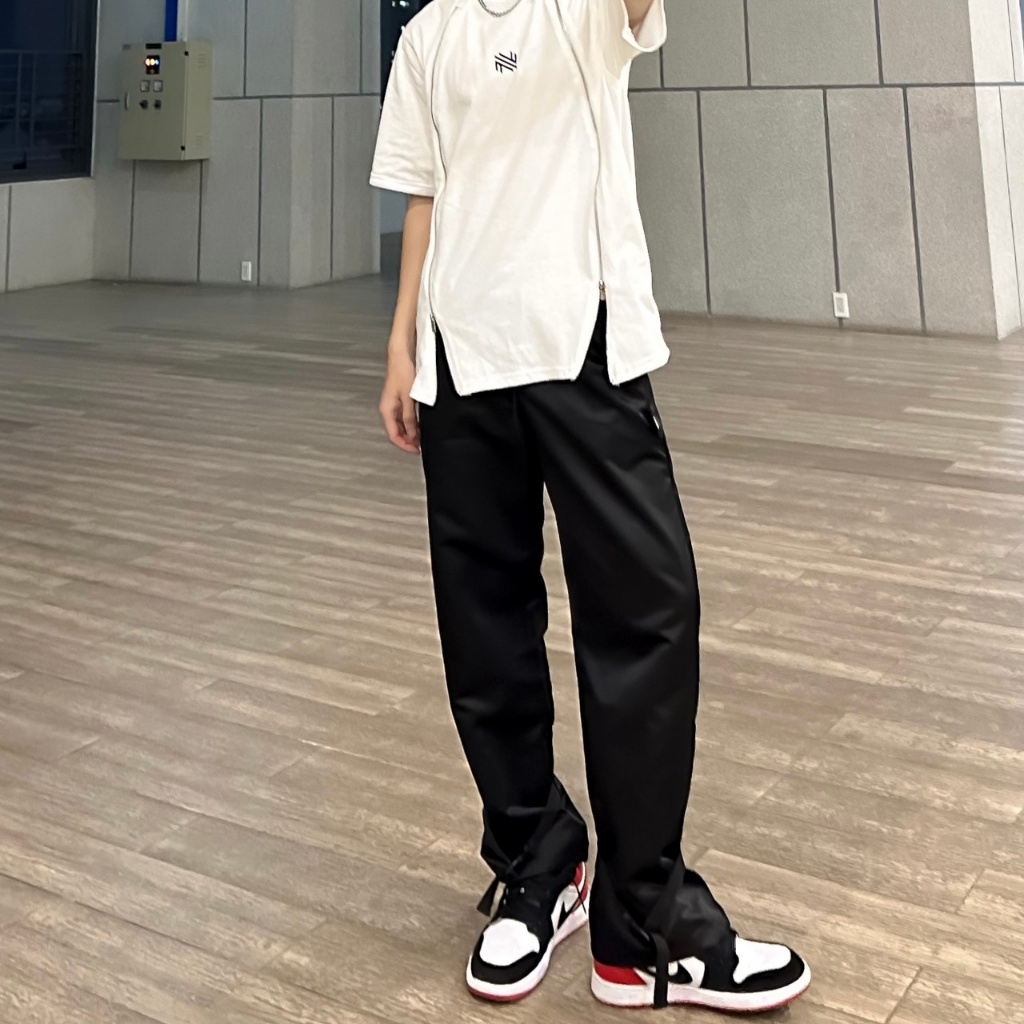 Quần Dù Thiết Kế Khóa Nút No Fear Cao Cấp Zoozoo.unisex