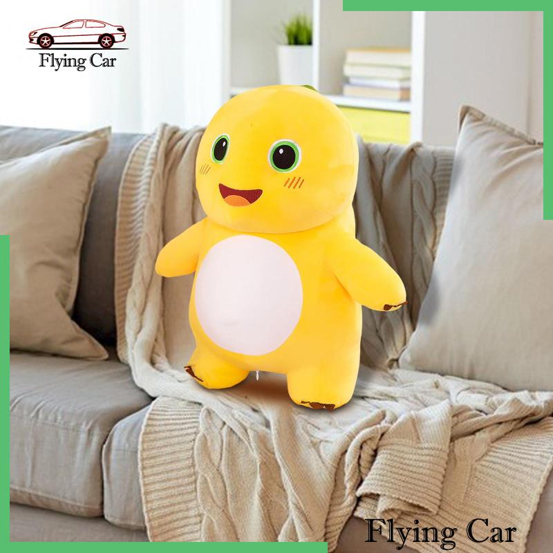 [Lzdjfmy2] Thú Nhồi Bông Hình Động Vật Thật Có Khóa Kéo Mềm Mại Đáng Yêu Cho Phòng Ngủ