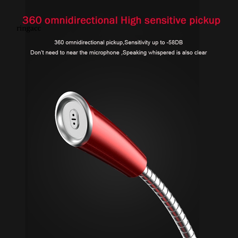 Micro Để Bàn Cổng 3.5mm / USB Có Thể Điều Chỉnh Cho Máy Tính