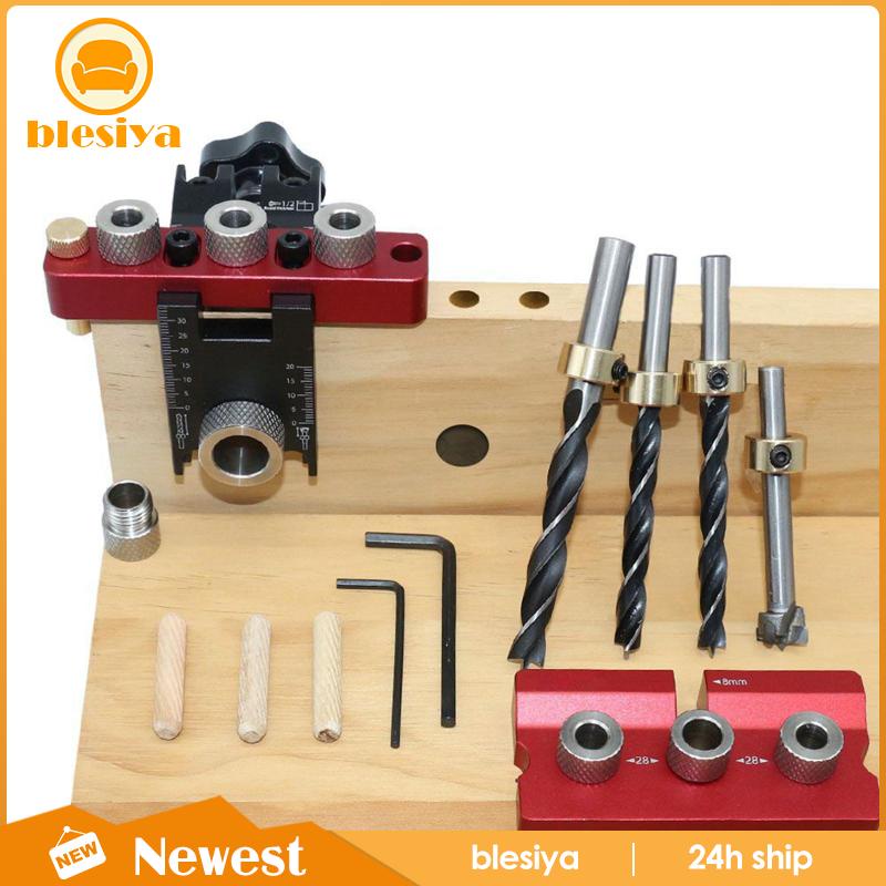 Bộ Dụng Cụ Định Vị Lỗ Khoan Chuyên Dụng Làm Mộc