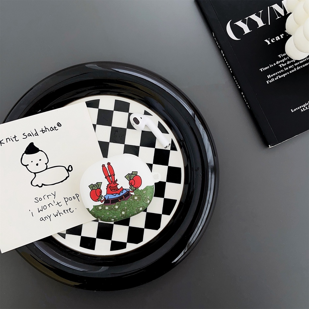 Vỏ Bảo Vệ Hộp Sạc Tai nghe không dây Redmi buds4 lite TWS Bằng TPU Mềm Chống Sốc Họa Tiết Hoạt Hình Dễ Thương