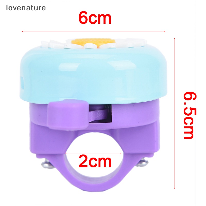 Chuông Xe Đạp Hình Tròn Nhiều Màu Sắc Dễ Thương Cho Bé