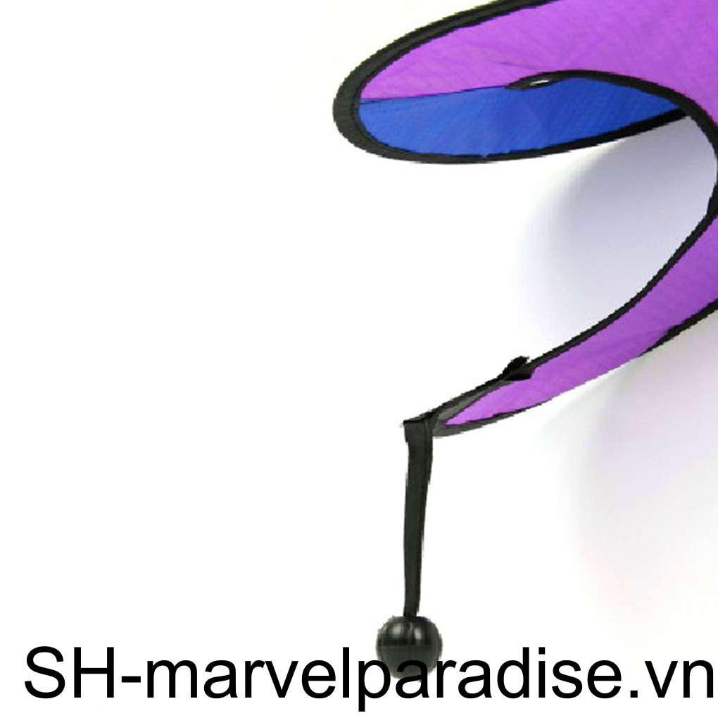 Cối Xay Gió Dạng Xoắn Ốc Nhiều Màu Trang Trí Sân Vườn