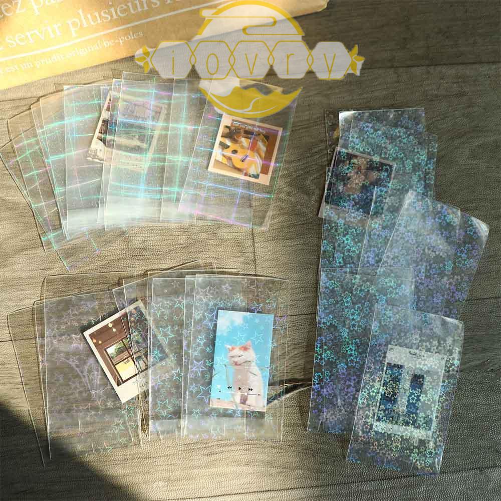 Bưu Thiếp Bảo Vệ Thẻ Bài Hình Ngôi Sao Holographic
