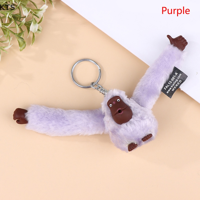 Móc Khóa Khỉ Nhồi Bông Dễ Thương