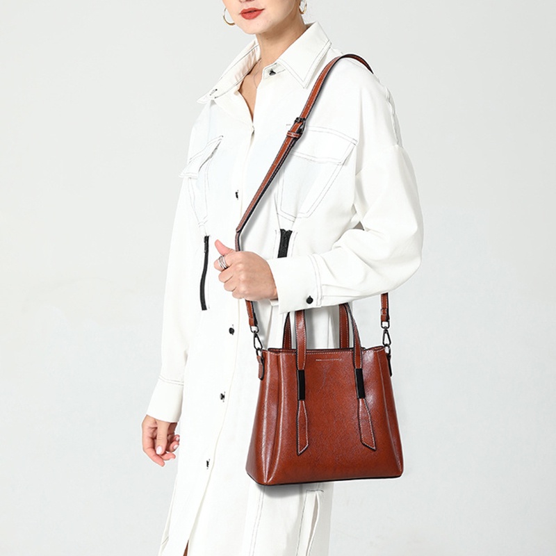 Túi tote Đeo Cánh Tay Sức Chứa Lớn Thời Trang Cổ Điển Cho Nữ