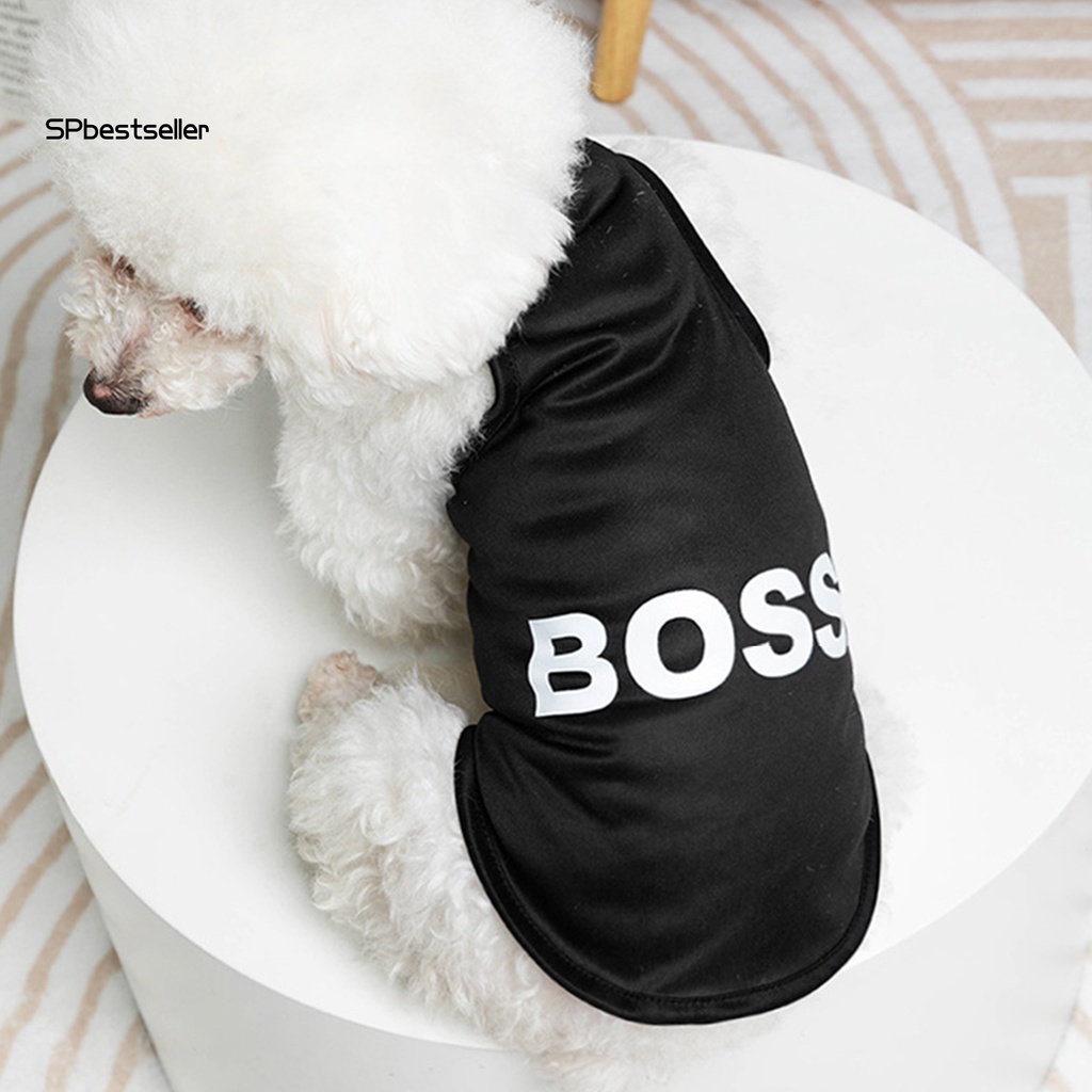 Áo Thun In Chữ Dễ Thương Cho Thú Cưng