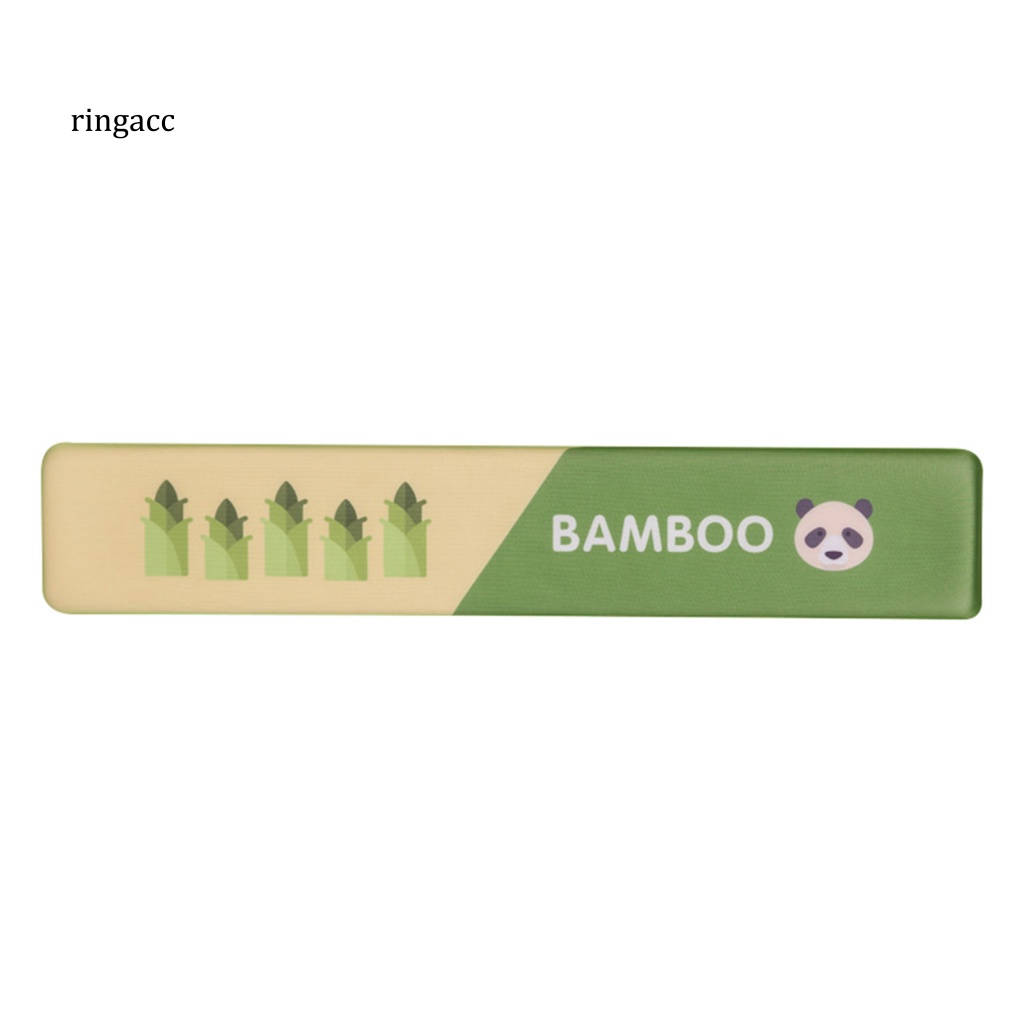 Tấm Lót Chuột Và Bàn Phím Silicone Chống Trượt Hình Gấu Trúc Hoạt Hình Dễ Thương