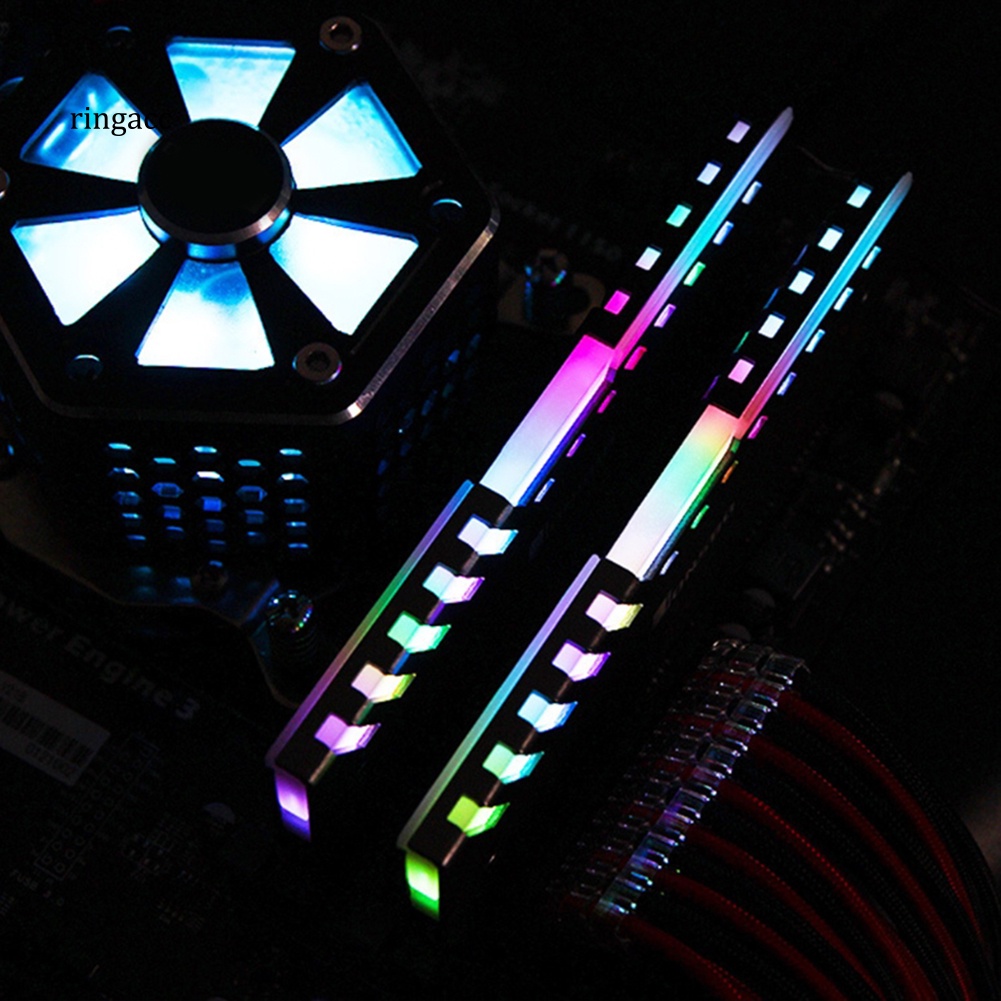 Set 2 Bộ Tản Nhiệt RGA Bằng Nhôm Nhiều Màu Sắc Chuyên Dụng Cho Máy Tính