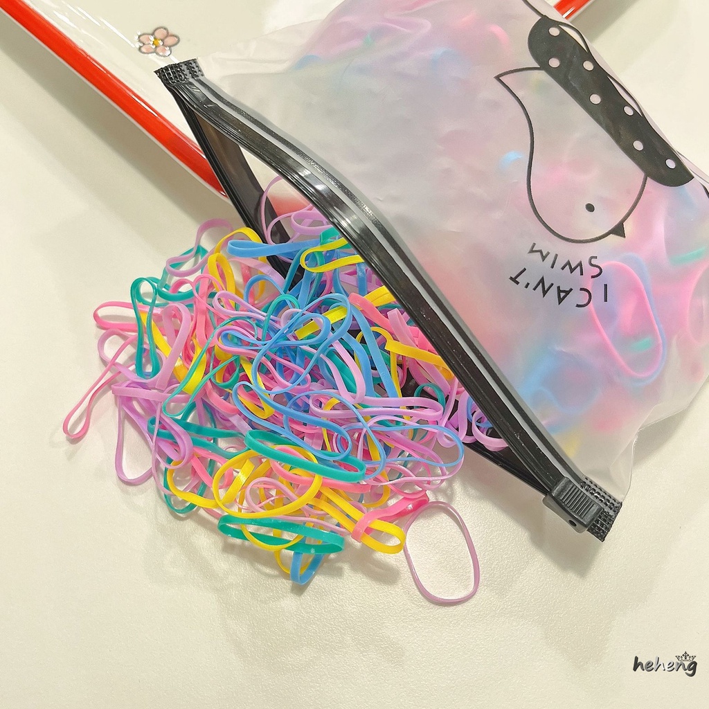 Dây Buộc Tóc Co Giãn Nhiều Màu Sắc Chắc Chắn Và Thoải Mái