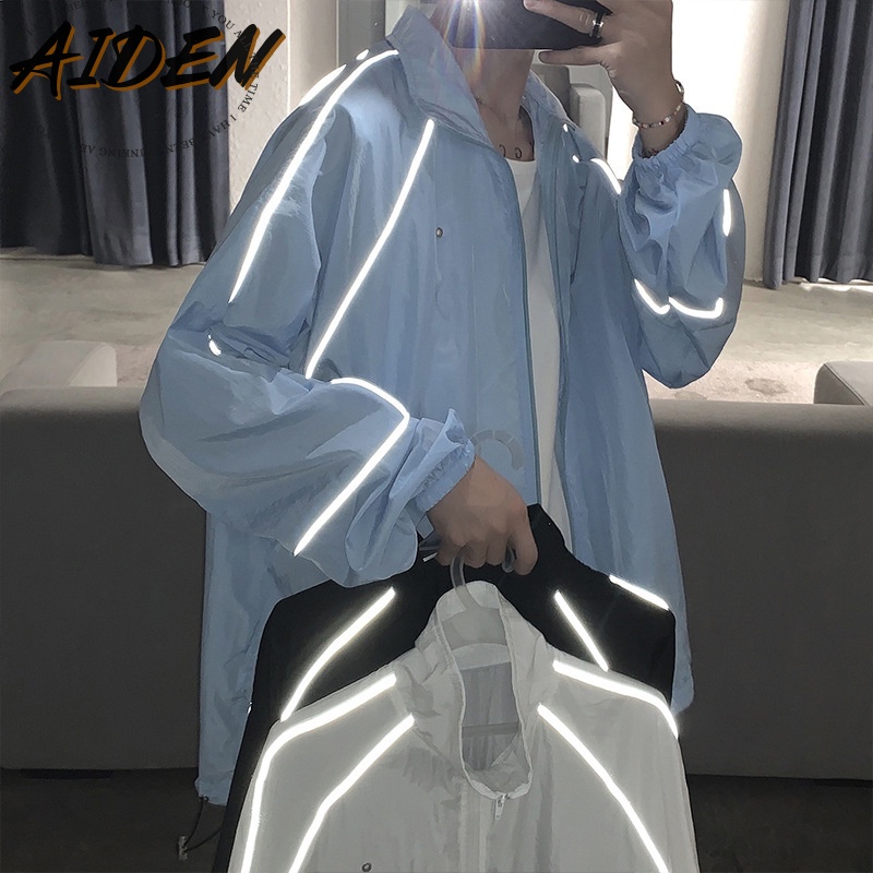 Áo Khoác Chống Nắng UV Phản Quang Thiết Kế Đơn Giản Phù Hợp Cho Cả Nam Và Nữ (M-2XL)