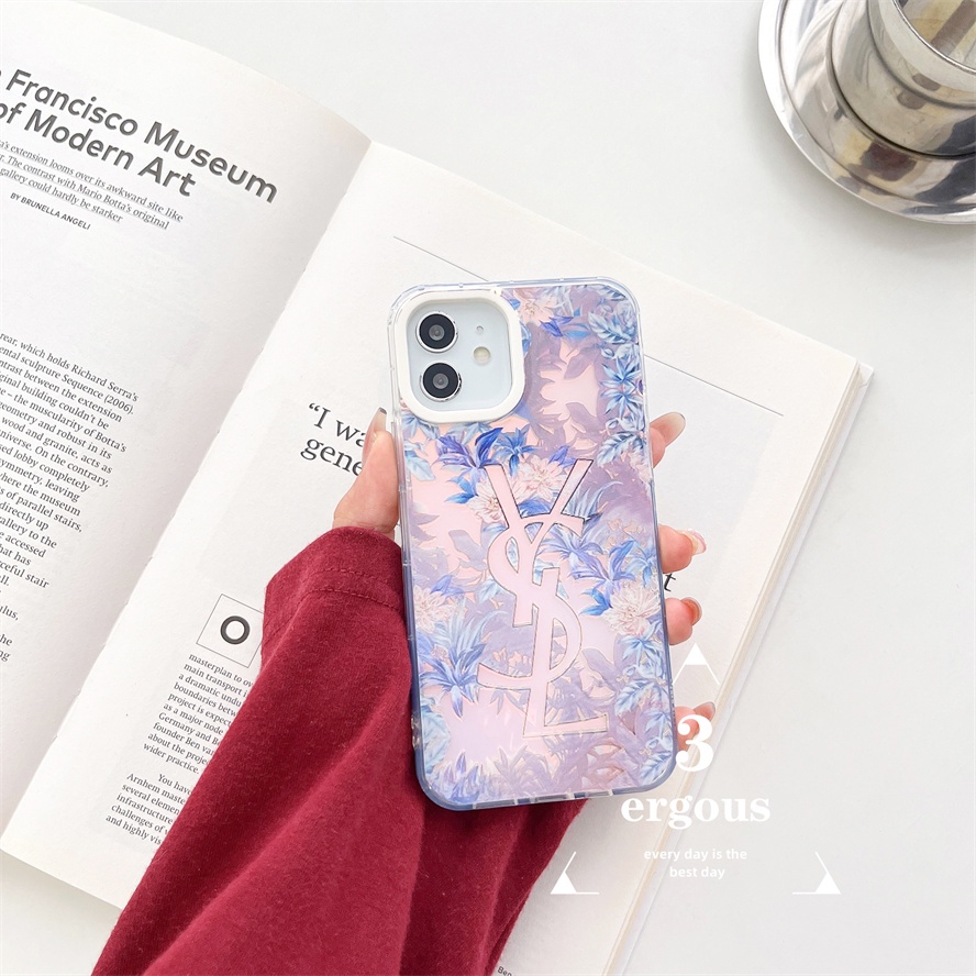 Ốp Điện Thoại Mềm Chống Sốc Màu Gradient Cho IPhone 14 13 12 11 Pro Max SE2020 X XR Xs Max 7 8 Plus