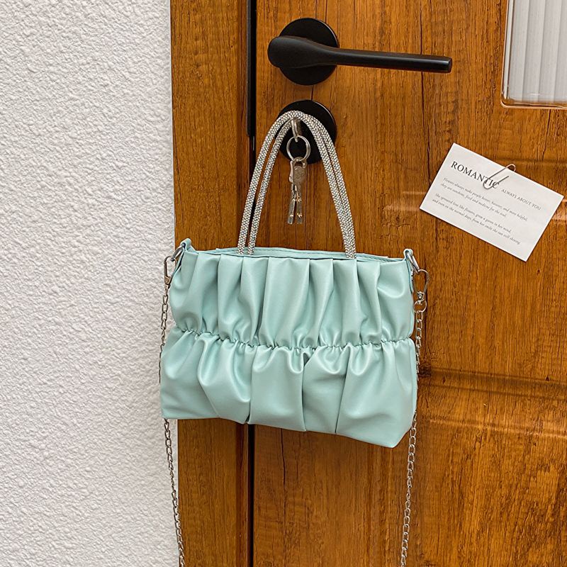 Túi Xách Đeo Vai Hình Đám Mây Đính Đá Thời Trang Dành Cho Nữ